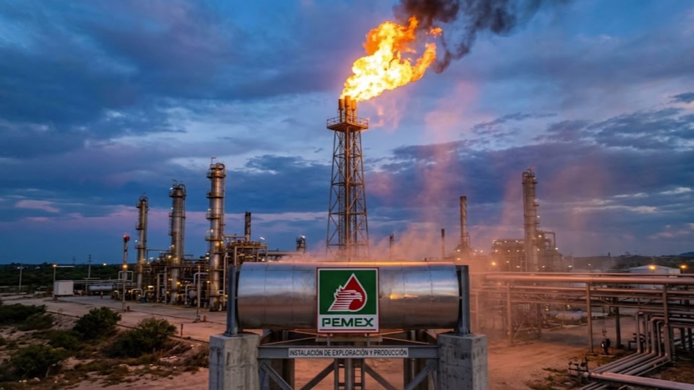 Cover of the analysis on gas flaring and venting at Pemex