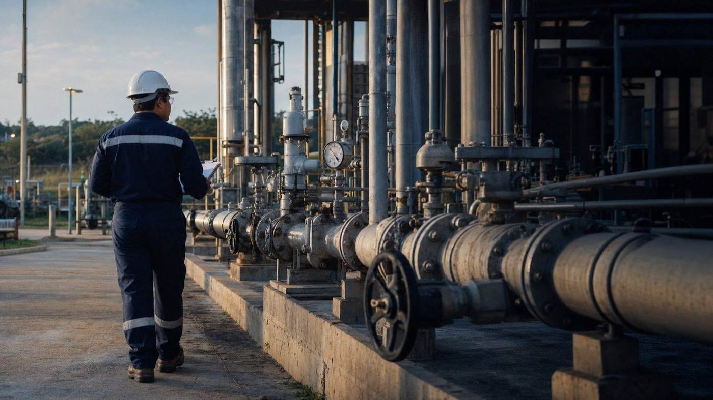 Industrial complex in the energy sector